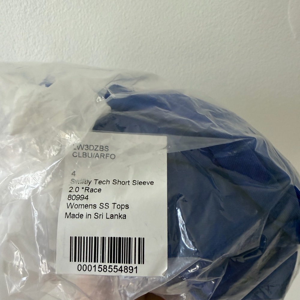 Lululemon Swiftly Tech Short Sleeve Clubhouse Blue - Picture 3 of 3